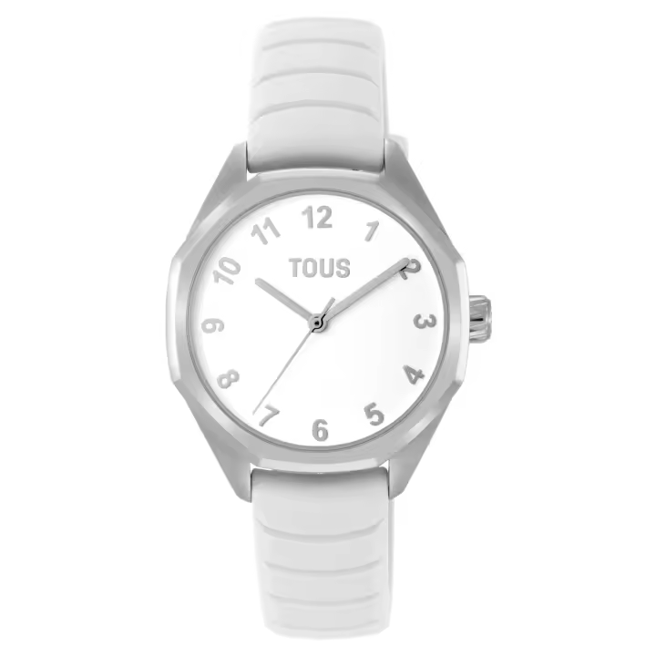 Reloj Tous New KDT Silicona Blanca 3000142800 - 1
