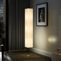 vidaXL Lámpara de Pie Moderna Pantalla de Papel Arroz Crema Luz Cálida Dimensiones 135 cm, 170 cm - details 1