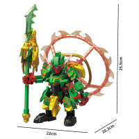 Hero Wukong Mini Bloques De Construcción Con Módulos Luz Del Día Juguete De Batalla Divertido Para Niños Juguetes Educativos Y Creativos Decorativos - details 3
