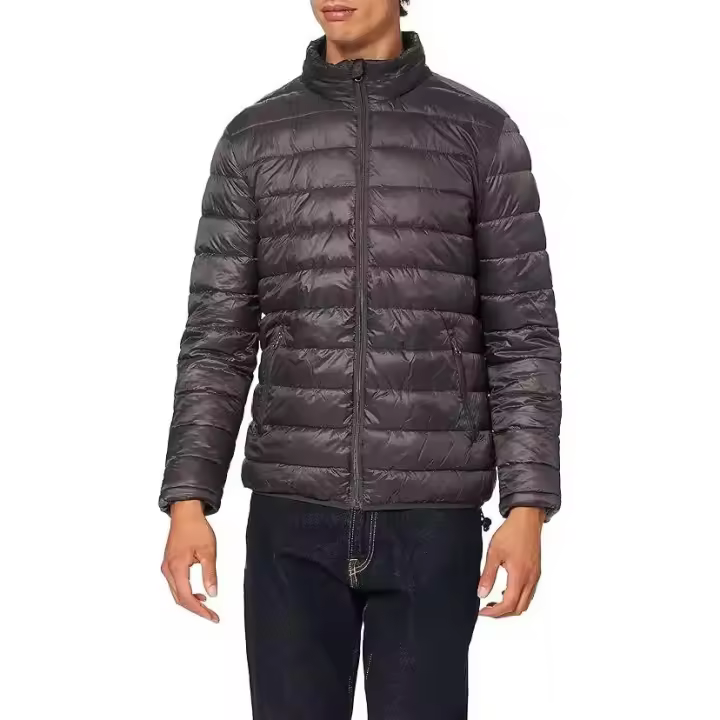 Chaqueta acolchada marca AMAZON FIND para hombre color GRIS - Abrigo cazadora acolchado - 1