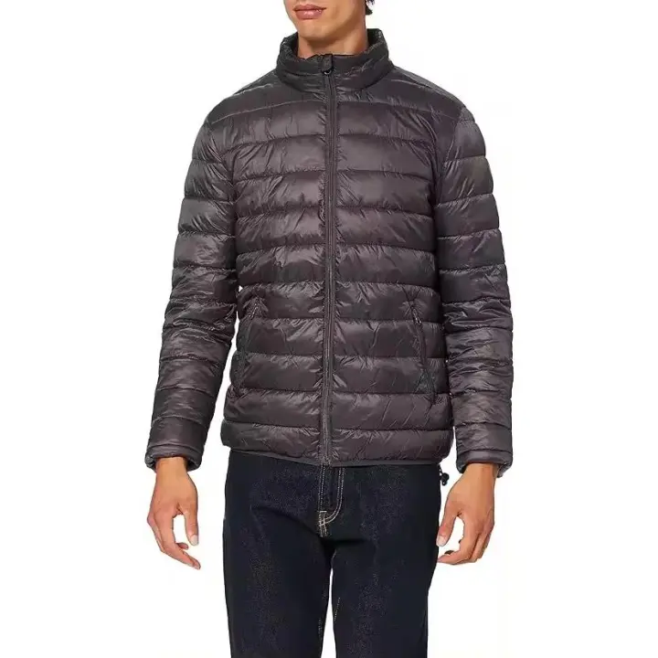 Chaqueta acolchada marca AMAZON FIND para hombre color GRIS - Abrigo cazadora acolchado - 1
