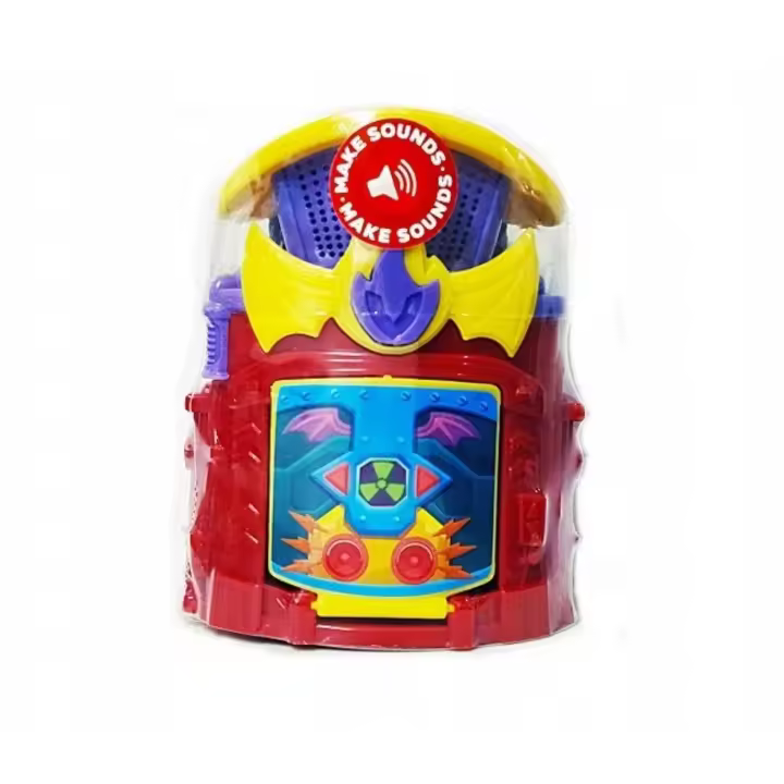 SUPER ZINGS - Kaboom Blaster - Con Sonido y Figura Exclusiva - Color ROJO - 1 Unidad - Mayores de 3 años - Magicbox Toys - 1