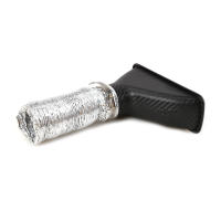 Kit De Tubo De Admisión De Aire Para Coche Con Patrón De Fibra De Carbono Universal Inlet Pipe Funnel Turbine Universal Para Bumper Grille 1/2/4 Packs - details 3