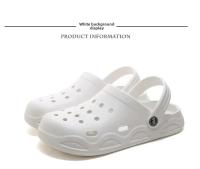 Sandalias Hombre Verano Nueva Exterior Cabeza Media Tacón Jardín Playa Zapatos Unisex EVA Forma Geométrica Tacón Medio - details 20