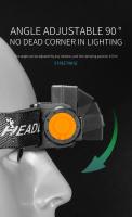 Linterna Frontal COB LED Recargable Con Imán Impermeable Para Camping Pesca Minera Luz De Escritorio Con Ángulo De Haz De 60° - details 21