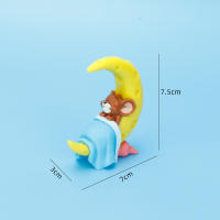 Figuras De Acción Anime Toms Y Jerrys Modelo PVC De Gato Y Ratón Clásico De Dibujos Animados Adorno De Escritorio Coleccionable Regalo Para Interiores De Automóviles - details 8