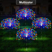 1PCS 490Leds Luces De Fuego Solar Para Jardín Impermeables Con 8 Modos De Iluminación Decoración De Navidad Para Jardín Y Paisaje - details 0