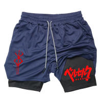 Shorts De Compresión Para Hombre 2 En 1 Con Bolsillos Para Teléfono Móvil Ropa Deportiva Secado Rápido Para Gimnasio Y Correr - details 5