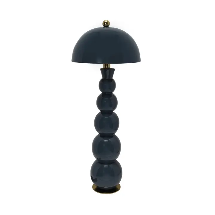 Ledkia Lámpara de Pie Metal Onkar Azul - 1