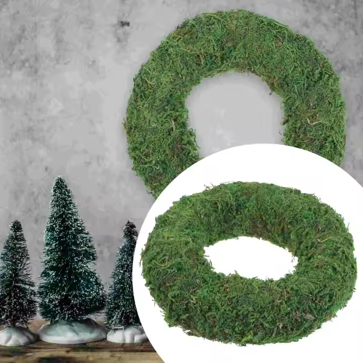 Guirnalda De Moss Simulada Para Boda Y Decoración De Ventanas Suministros De Fiesta Navideña Arco Iris Para Manualidades DIY Anillo De Arco Iris Para Creación De Guirnaldas - 1