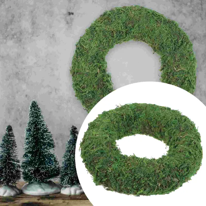 Guirnalda De Moss Simulada Para Boda Y Decoración De Ventanas Suministros De Fiesta Navideña Arco Iris Para Manualidades DIY Anillo De Arco Iris Para Creación De Guirnaldas - 1