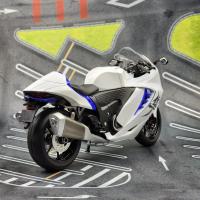 Modelo a Escala Suzuki GSX-1300R Hayabusa De Aleación De Latón Con Iluminación Autocycle Off-Road Para Colección Y Regalo Para Niños - details 7