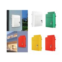 Buzón De Correo De Pared Con Capacidad Grande Apertura Ancha Cerradura Buzón De Cartas Para Escuela Oficina Edificio Resistente Al Desgaste Fácil De Usar - details 7