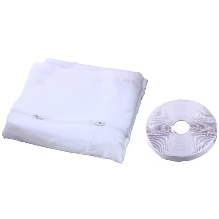 AirLock Sello de Ventana para aire acondicionado portátil, 400 cm de Tela flexible - 1