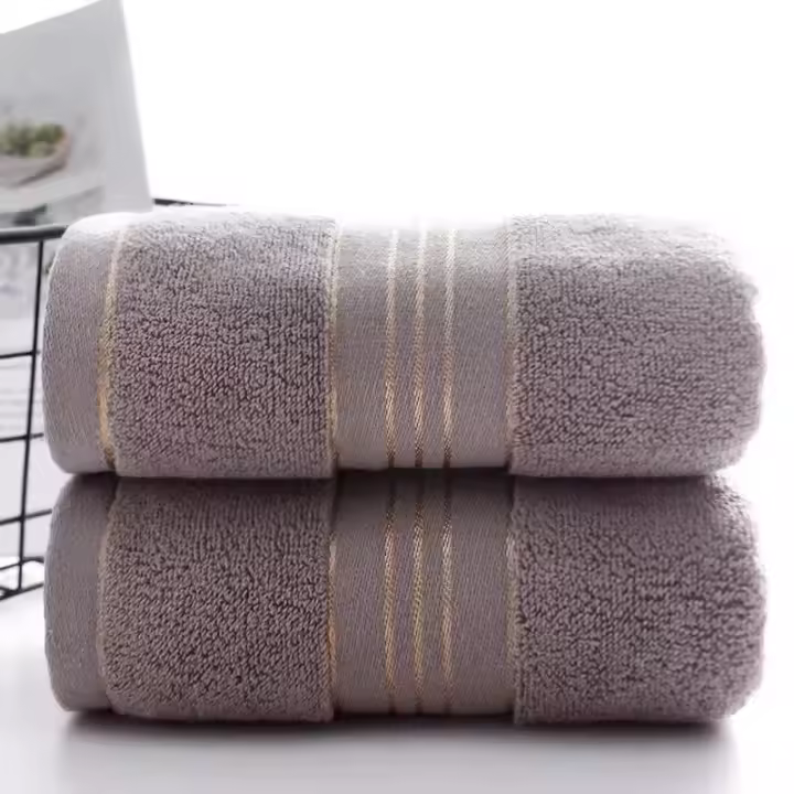 Toalla Gruesa Y Suave De Algodón Puro Absorbente Y Secado Rápido Toalla Para Rostro De Alta Calidad Sin Químicos - 1