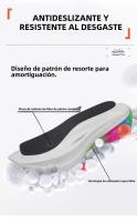 Zapatos De Deporte Casual Para Hombres 2024 Zapatillas De Correr Ligeros Y Transpirables Para Exteriores Tenis De Jogging Con Cordones Material Superior Sintético Suporte EVA Antideslizante Talla Verdadera - details 7