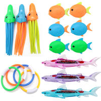 Juguete De Natación Submarina Palos De Navegación En Agua Anillo Flotante Juego De Buscado Y Cogido Deportivo Para Niños Regalo - details 2