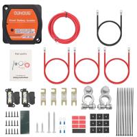 Relé Sensible a La Voltaje VSR 12V 110Amp Para Camper Car RV Yacht Steamer Isolador De Batería Doble Inteligente 2 Banks - details 2