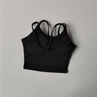 Top De Yoga Para Mujer Camisola Fitness Bra Tights Vest De Belleza Alta Resistencia Gimnasio Pilates Deportivo Push up Padded Tank Top - details 15