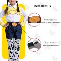 Disfraz Jessie Vaquera Toy Story Infantil con Sombrero Cowboy Rojo, Conjunto Vaquero de Jessie Amiga de Woody para Fiesta de Carnaval, Halloween, Cosplay, Baile Country, Rodeo, Eventos del Lejano Oeste para Niñas 3 a15 Años - details 0