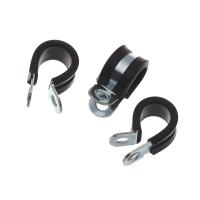 10Pcs Abrazaderas De Tubo Metálicas De Alta Calidad Para Enchufes Eléctricos Con Línea De Goma Adecuadas Para Cableado Y Tuberías - details 5