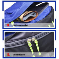 Mochila De Escalada 50L Impermeable Para Actividades Al Aire Libre Bicicleta Senderismo Trekking Camping Bolsa De Montaña Unisex - details 13