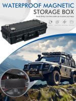 Caja De Almacenamiento Magnética Para Llaves Con Fuerte Imán Impermeable Y Antióxido Caja Oculta Para Llaves De Coche ABS - details 0