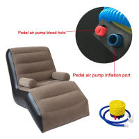 Sofá Plegable Inflable Lazada Durable Para Juegos Y Descanso Silla De Paseo De Lujo Para Exterior Uso En Jardín Y Dormitorio - details 1