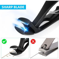 Cortauñas en ángulo para personas mayores, Cortauñas ergonómicas para uñas gruesas, Regalo de cortaúñas de acero inoxidable - details 2