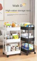 Organizador Multifuncional De Cocina Con Ruedas Trolley De Almacenamiento Para Comedor Y Dormitorio Estante Para Alimentos - details 5