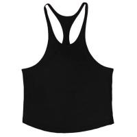 Camiseta De Gimnasio Para Hombres Musculado Running Deporte Sin Mangas Hombros Descubiertos Verano Algodón Transpirable Cómodo Ropa De Entrenamiento - details 13