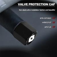 Cierre De Válvula De Neumático Para Ruedas De Coche Con Llavero Y Abrazadera Compatible Con Renault Megane 2 3 4 Twingo Clio Talisman Captur Trafic Kwid RS - details 5