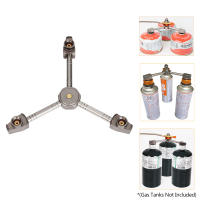Adaptador De Butano 3 En 1 E-Three Distribuidor De Gas Para Conversión De Tanque De Gas Extensión De Cabeza De Conversión Adaptador De Estufa Al Aire Libre - details 3