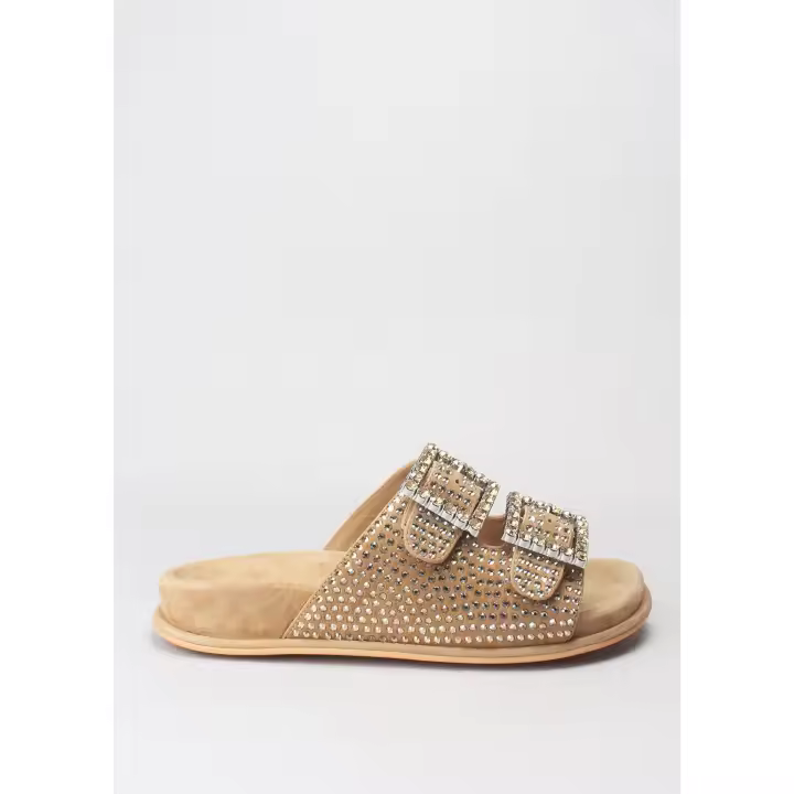 sandalia bio piedras suede sand ALMA EN PENA - 1
