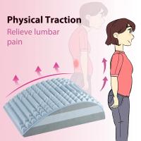 Almohada Correctora De Postura Para Espalda Massajeador De Cintura Soporte Para Cuello Y Lumbar Alivio Del Dolor De Síntomas De Espondilosis Y Discos Herniados Relajante Para Escoliosis - details 4