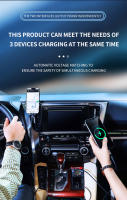 Reproductor De Música MP3 Para Coche Con Estéreo Hi-Fi Llamada Hands Free Cargador Rápido Y Cables Retráctiles Para iPhone Xiaomi Huawei Negro - details 5