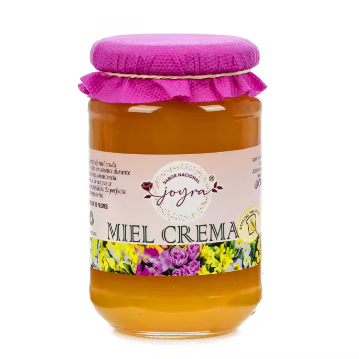 ARTE SABOR Miel crema, 100% natural, textura suave y sedosa, 480gr. 7x7x12 Cm. - 1