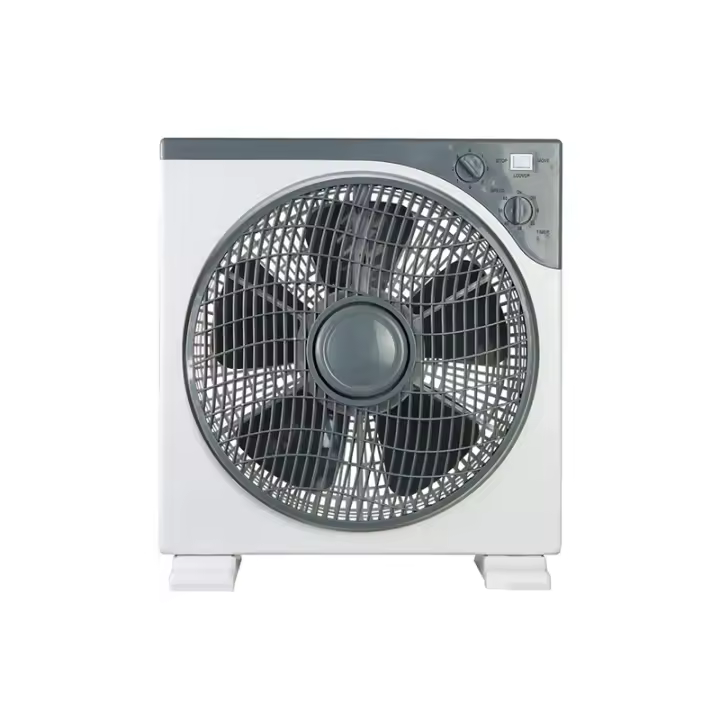 Ventilador pequeño de hogar, ventilador de mesa con cable, ventilador de suelo para dormitorio, silencioso, portátil, viento baj consumo, 3 velicidades, con temporizador - 1