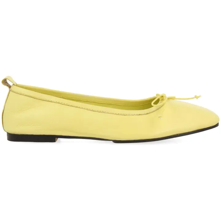 Zuecos Gioseppo Medora para mujer en color amarillo - 1