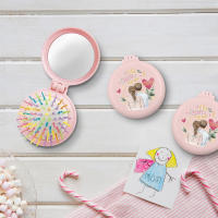 RegaloVip.es - PACK Espejos Peine Multicolor para Regalos de Comuniones, Bautizos y Bodas - Accesorios de Belleza Personalizados y Portátiles para el Bolso, Decoración, Estilo, Belleza, Único y Original. - details 2