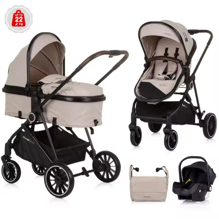 Carrito de Bebé Trio Convertible AURA hasta 22 kg de Chipolino - 1