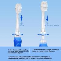 Cabezales De Cepillo De Dientes Para Niños 10PCS Reemplazables Suaves Compatible Con Seago SG977/EK6/EK7/SG513 Electrónicos - details 7
