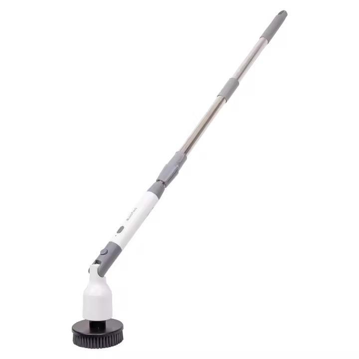 Cofan Cepillo Eléctrico de Limpieza con 2 Velocidades | Recargable por USB | 11 Accesorios Intercambiables | Resistente al agua IPX7 | Con Varilla Extensible - 1