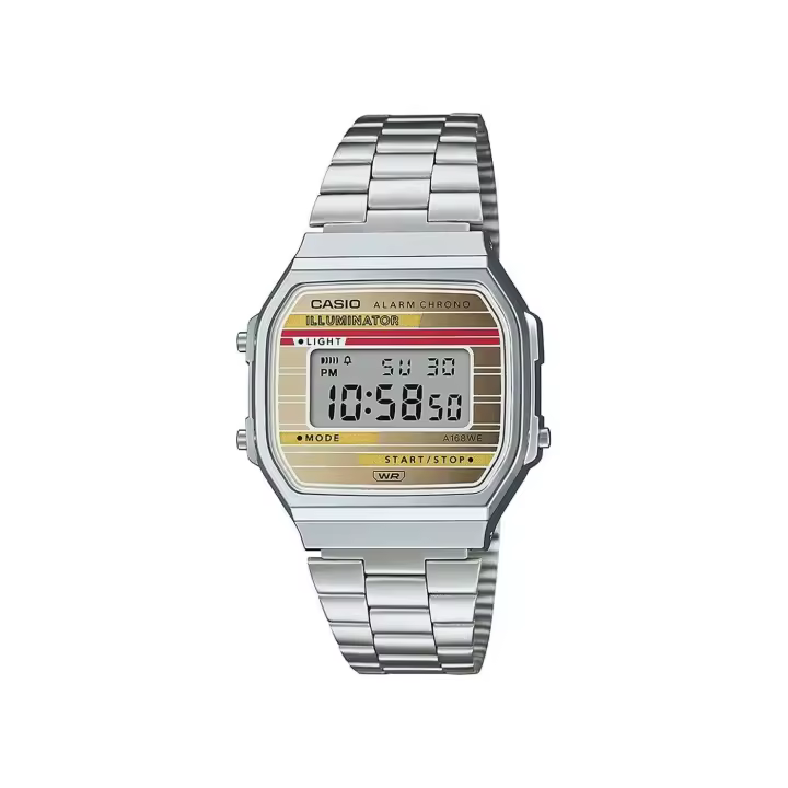 Casio Vintage A168WEHA-9AEF para Hombre de Acero Inoxidable - 1