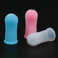 Cepillo De Dientes Suave Para Perros Y Gatos Herramienta De Limpieza Oral Cuidado Del Aliento Con Silicona Para Mascotas - details 4