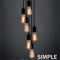 Lámpara Colgante De Techo Moderna Vintage Con 3 Cabezas E27 De Hierro Para Iluminación De Cocina Comedor Dormitorio Estilo Vintage Decorativo - details 3