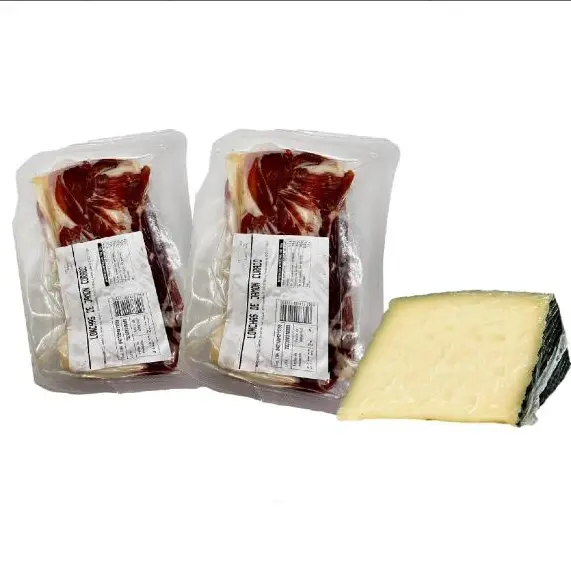 Jamón Curado Reserva - ¡Con Queso de Regalo! - Delicateses y Regalos Gourmet - 1