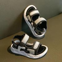 Nuevos Sandalias Para Niños Y Niñas De Verano Antideslizantes Suela Suave Deporte Sandalias De Playa Material Superior PU Cómodo Tamaño Para Edad 4-6 - details 5