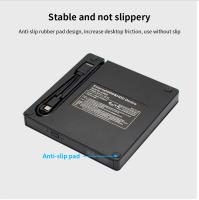 Lector Y Grabador Externo De DVD RW CD Para Laptop PC USB3.0 C Slim Portátil Compatible Con DVD RW Formato De Medio Óptico - details 9