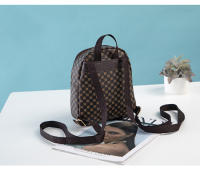 Nueva Mochila Para Mujer Moda Casual Con Estampado Cierre De Puntera Pequeña Mochila De Libros Material PU Con Lining De Poliéster - details 19